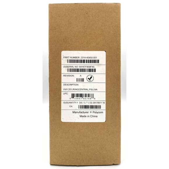 Polycom VVX 201 IP Phone -Probably Still New, Maybe still Warrantied 3 AVAILABLE - Picture 2 of 5